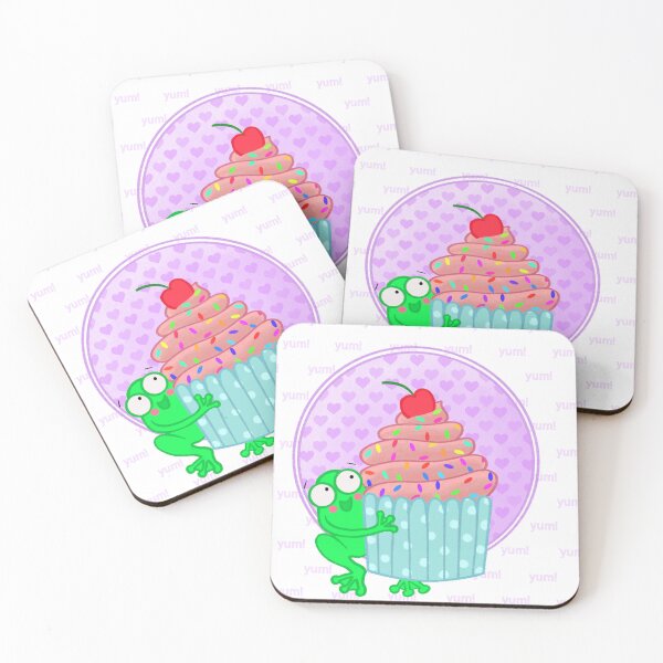 Item preview, Froggo presents to you, his cupcake! designed and sold by KsPictureParade.