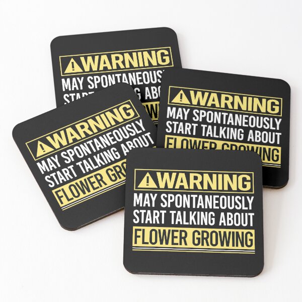 Item preview, Warning About Flower Growing designed and sold by WrightTrouble.