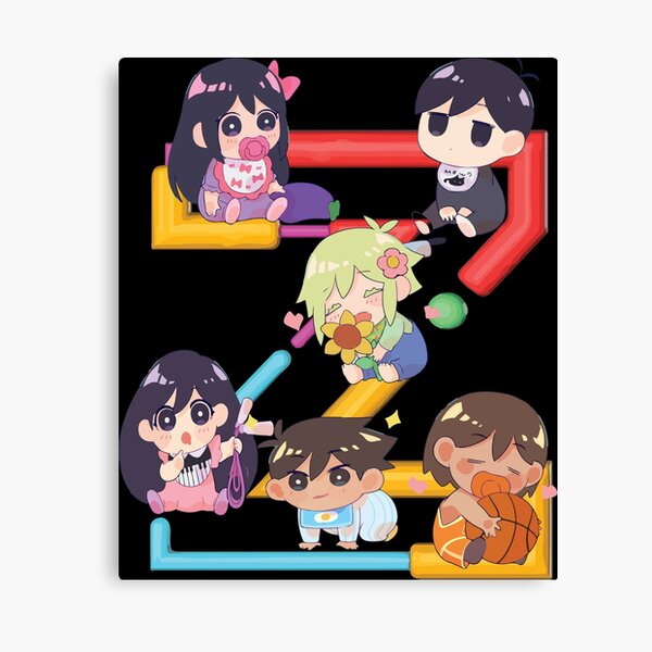 Omori Anime - Omori Switch Physical Sticker Canvas Print for Sale by  rebelux