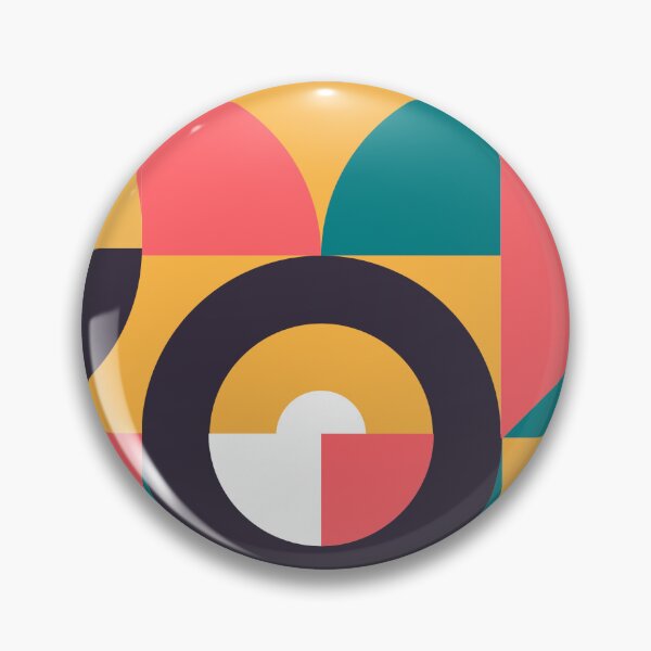 Item preview, Bauhaus Geometric Pattern 4 designed and sold by Getspampered.