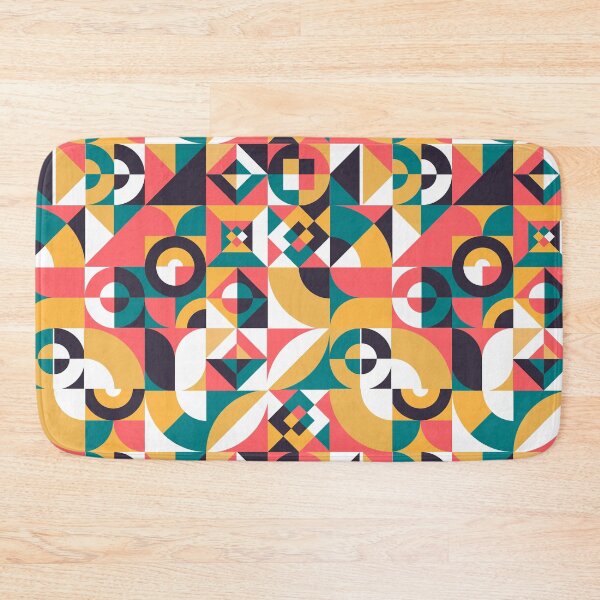 Item preview, Bauhaus Geometric Pattern 4 designed and sold by Getspampered.