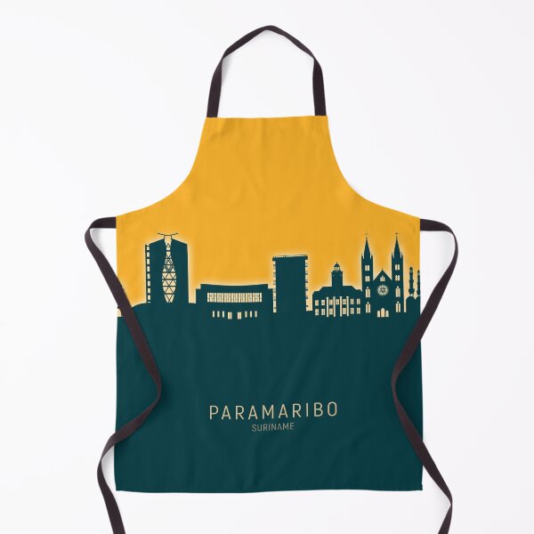 Item preview, Paramaribo Suriname Skyline designed and sold by ArtPrints.