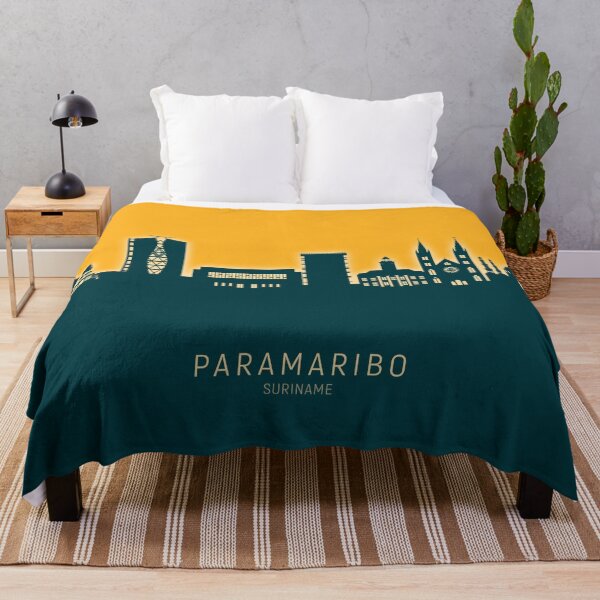Item preview, Paramaribo Suriname Skyline designed and sold by ArtPrints.