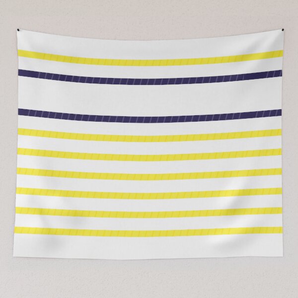 Item preview, Scotland White Yellow Navy Thin Hooped Away Jersey 1990 designed and sold by Sporting Colour.