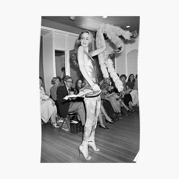 &ldquo;Jerry Hall&rdquo; Poster for Sale by Glip | Redbubble