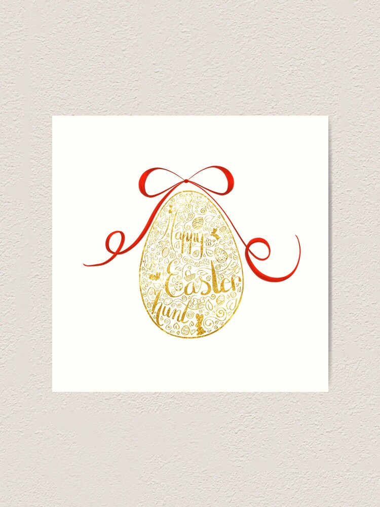 Alternate view of Easter hunt Art Print