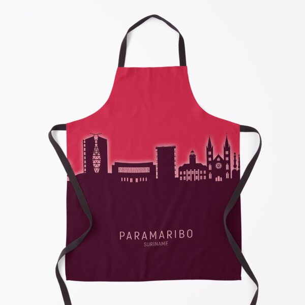 Item preview, Paramaribo Suriname Skyline designed and sold by ArtPrints.