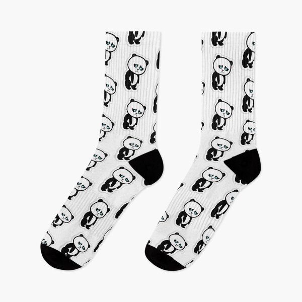 Item preview, cute panda stickers sadness designed and sold by meri88design.