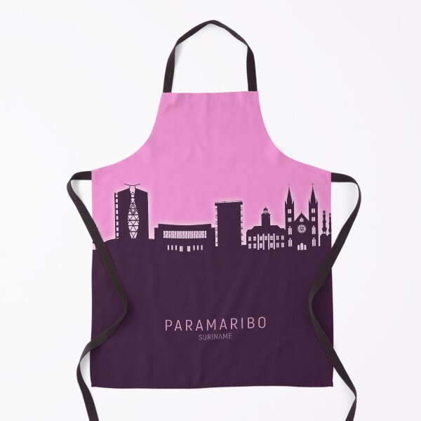 Item preview, Paramaribo Suriname Skyline designed and sold by ArtPrints.