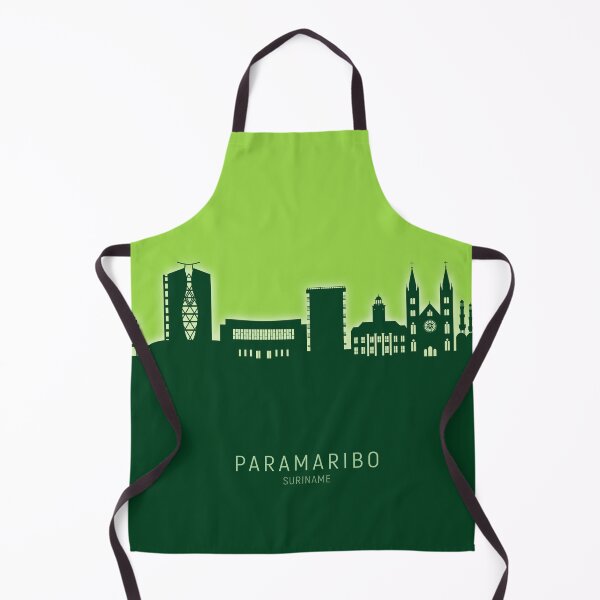 Item preview, Paramaribo Suriname Skyline designed and sold by ArtPrints.
