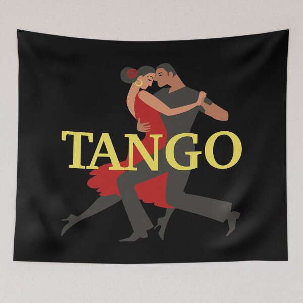 Item preview, Romantic Argentine Tango Couple Dancing designed and sold by infinitetango.