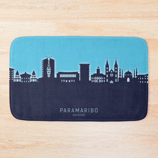 Item preview, Paramaribo Suriname Skyline designed and sold by ArtPrints.