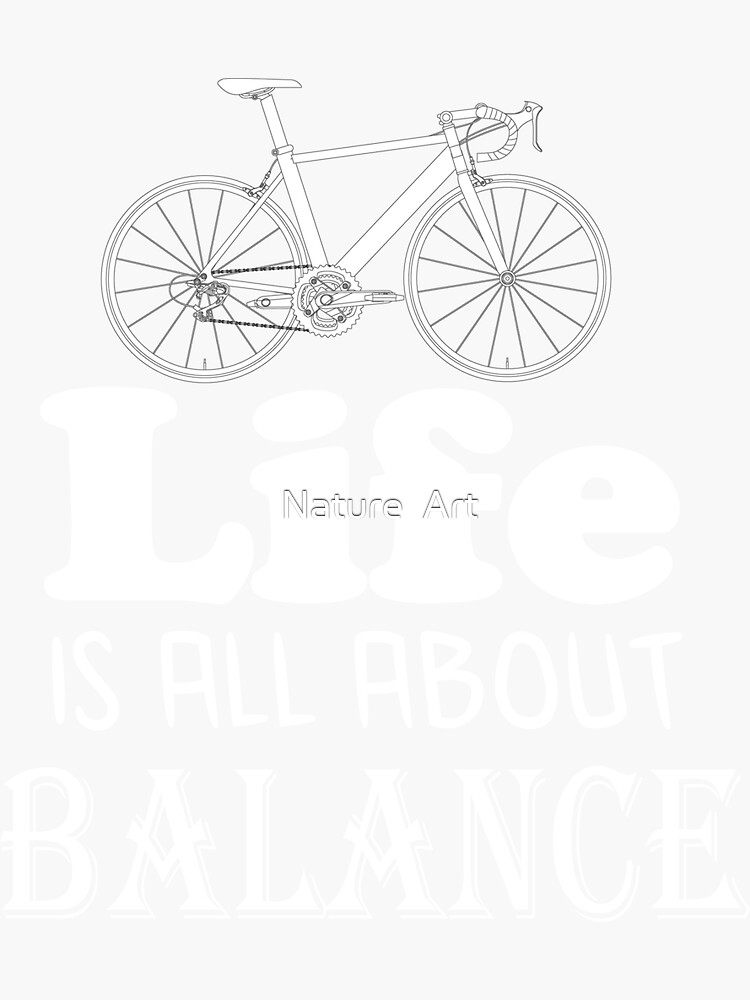 "life is all about balance Life good Quotation Health Balance