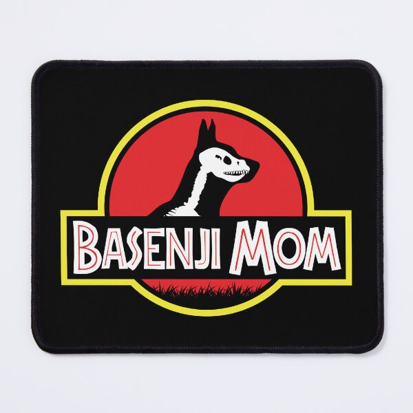 Item preview, (For Dark Background) Jurassic Basenji Mom designed and sold by More Cute Dogs.