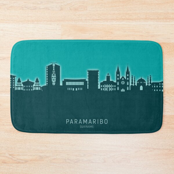 Item preview, Paramaribo Suriname Skyline designed and sold by ArtPrints.