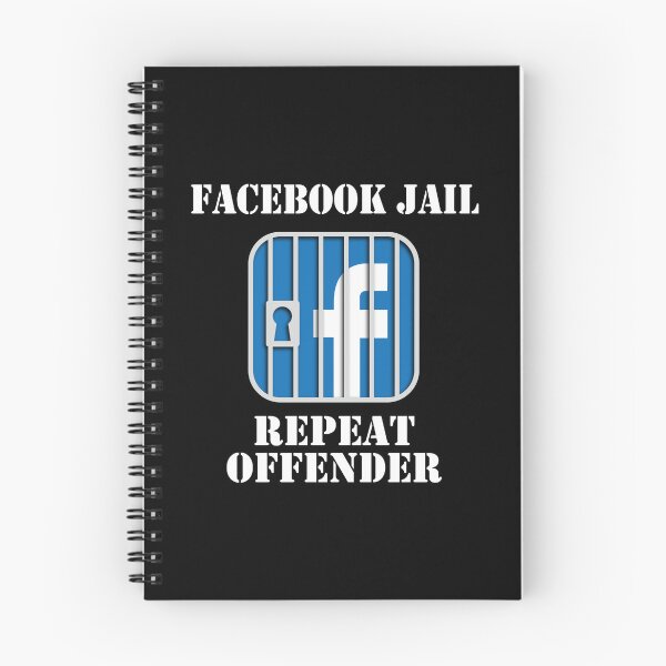Item preview, Facebook Jail Repeat Offender designed and sold by peterpaz.