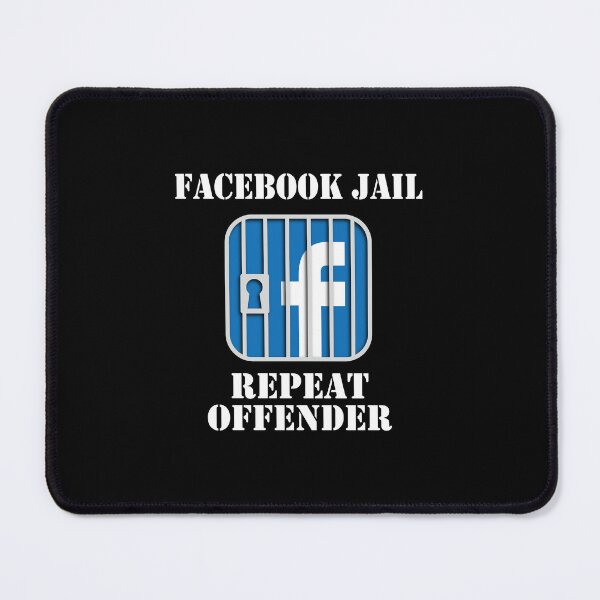 Item preview, Facebook Jail Repeat Offender designed and sold by peterpaz.