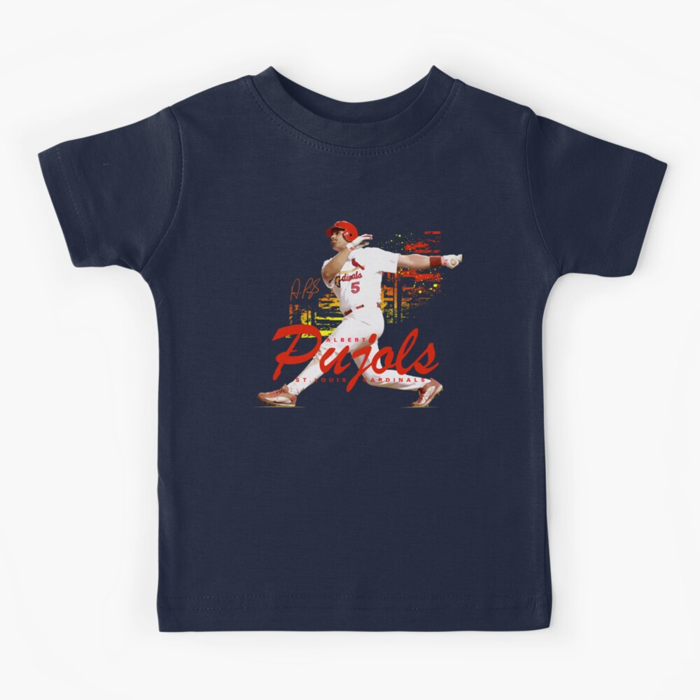  Albert Pujols Youth Shirt (Kids Shirt, 6-7Y Small, Tri