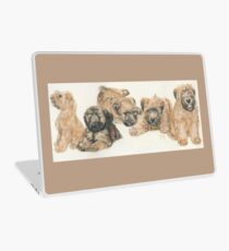 Soft-coated Wheaten Terrier Puppies Laptop Skin