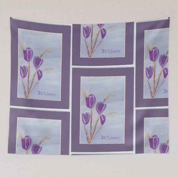 Item preview, Blue tulip designed and sold by wormink.