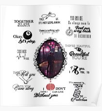 Malec - season 2 quotes Poster