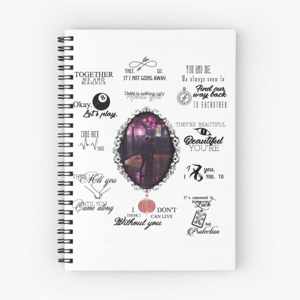 Item preview, Malec - season 2 quotes designed and sold by OUaTPreachers.