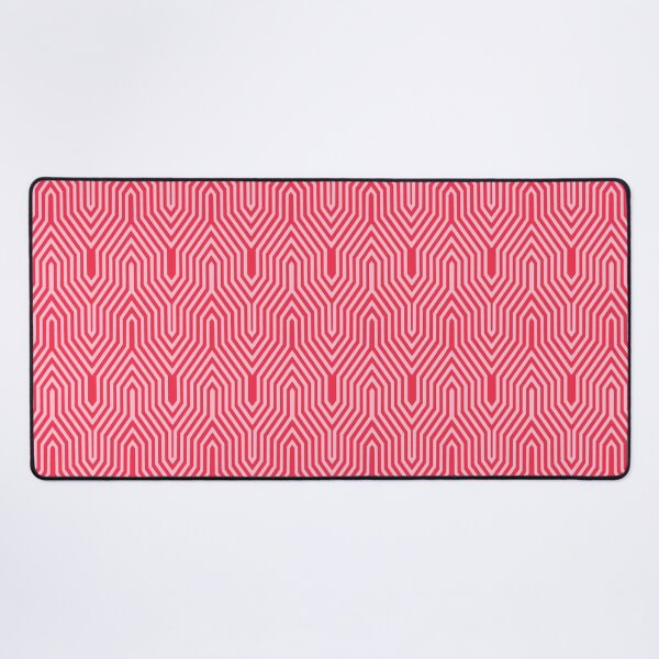 Item preview, Art Deco Geometric, Coral and Shell Pink designed and sold by Marymarice.