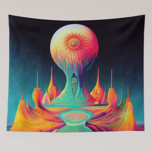 Item preview, Psychedelic Space Scene 5 designed and sold by WillSci-Mons.