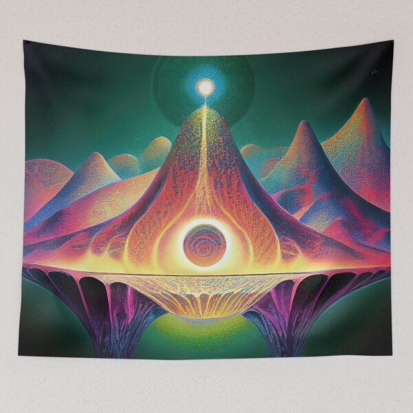 Item preview, Psychedelic Space Scene 4 designed and sold by WillSci-Mons.