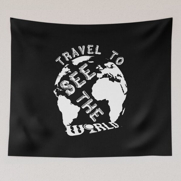 Item preview, Travel to see the world, v4.  designed and sold by Chakilogy.