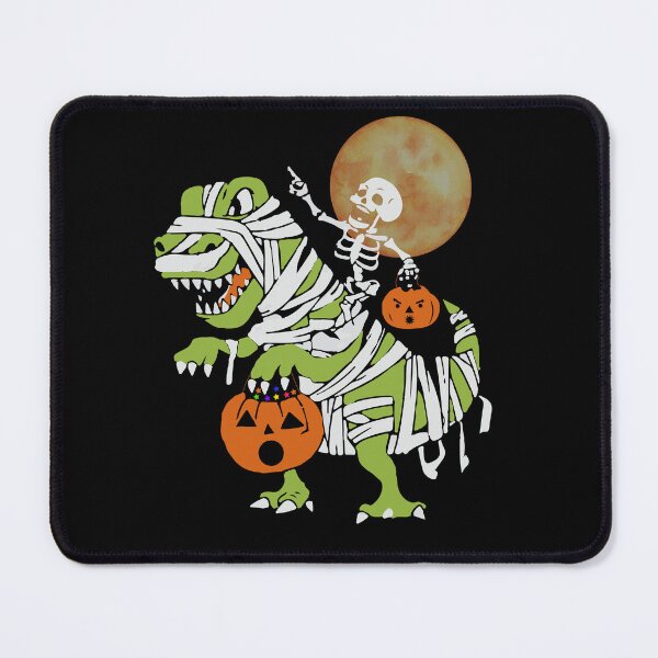 Item preview, Skeleton Riding Dinosaur Bones Halloween T-shirt designed and sold by designsdetour.