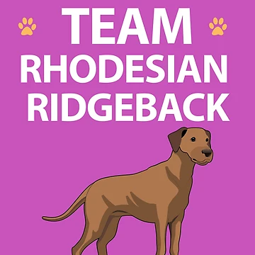 Artwork thumbnail, Team Rhodesian Ridgeback by AlwaysAwesome
