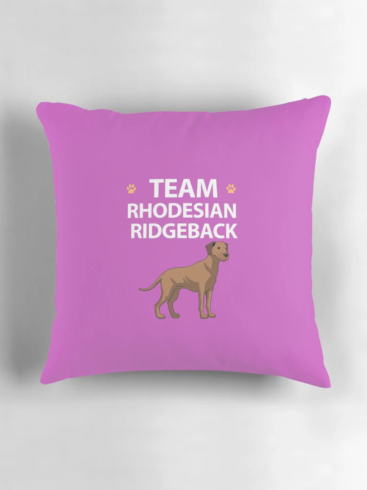 Thumbnail 3 of 4, Pillow, Team Rhodesian Ridgeback designed and sold by AlwaysAwesome.
