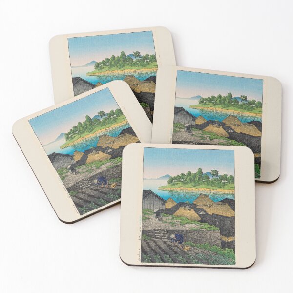 Item preview,  Kawase Hasui The Territory of Amakusa (Amakusa goryô), from the series Selected Views of Japan (Nihon fûkei senshû) designed and sold by TeeARTHY.