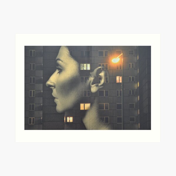 steven wilson - hand cant erase innersleeve art LP fanart1 Art Print