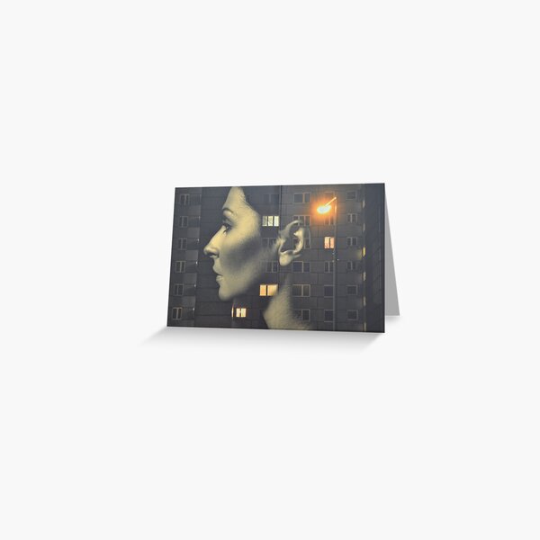 steven wilson - hand cant erase innersleeve art LP fanart1 Greeting Card