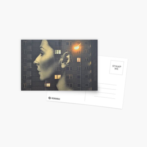steven wilson - hand cant erase innersleeve art LP fanart1 Postcard