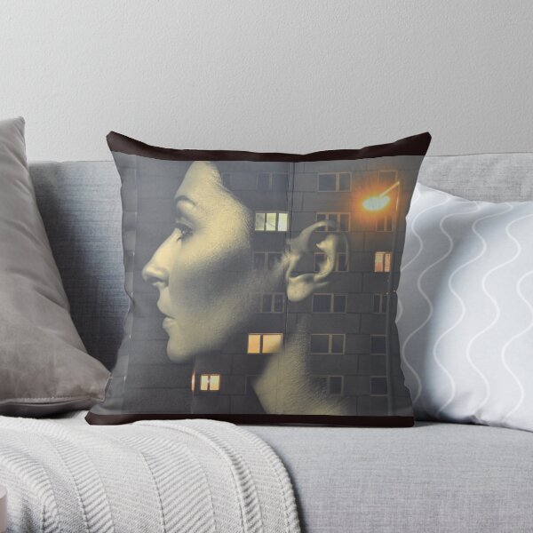 steven wilson - hand cant erase innersleeve art LP fanart1 Throw Pillow