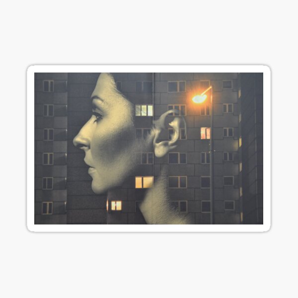 steven wilson - hand cant erase innersleeve art LP fanart1 Glossy Sticker