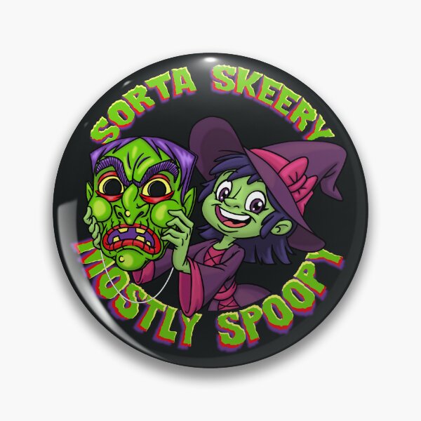 Item preview, Sorta Skeery, Mostly Spoopy Witch  designed and sold by Calipygian.