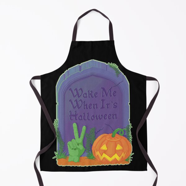 Item preview, Pixellated Zombie & Jack-O-Lantern Halloween designed and sold by CookiePauper.