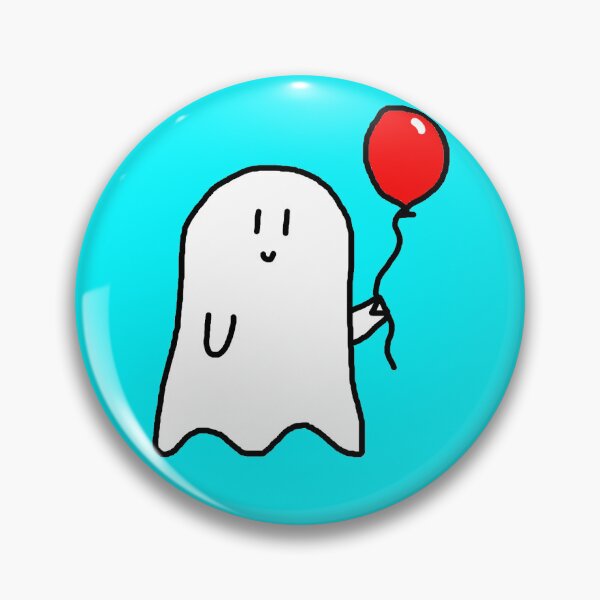 Item preview, Ghost with a Red Balloon designed and sold by JGibi.