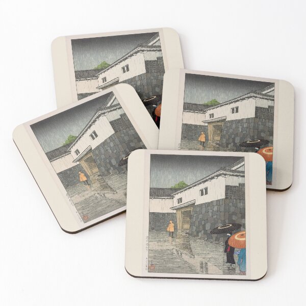 Item preview, Kawase Hasui  Uchiyamashita, Okayama, from the series Selected Scenes of Japan (Nihon fûkei senshû) designed and sold by TeeARTHY.