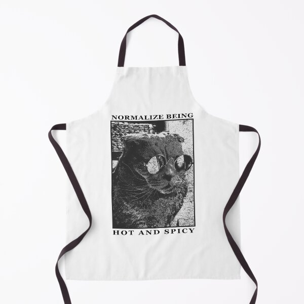 Item preview, "Normalize Being Hot And Spicy" funny graphic t-shirt for men and women for Christmas and thanksgiving designed and sold by estheticianart.