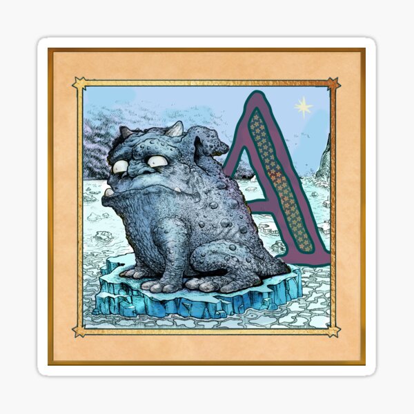A is for Absoloth. Sticker