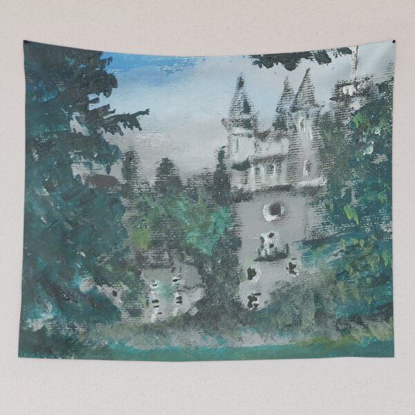 Item preview, Balmoral Castle - a section of the castle on Balmoral Estate, Ballater, Scotland designed and sold by WorldOfWendyArt.