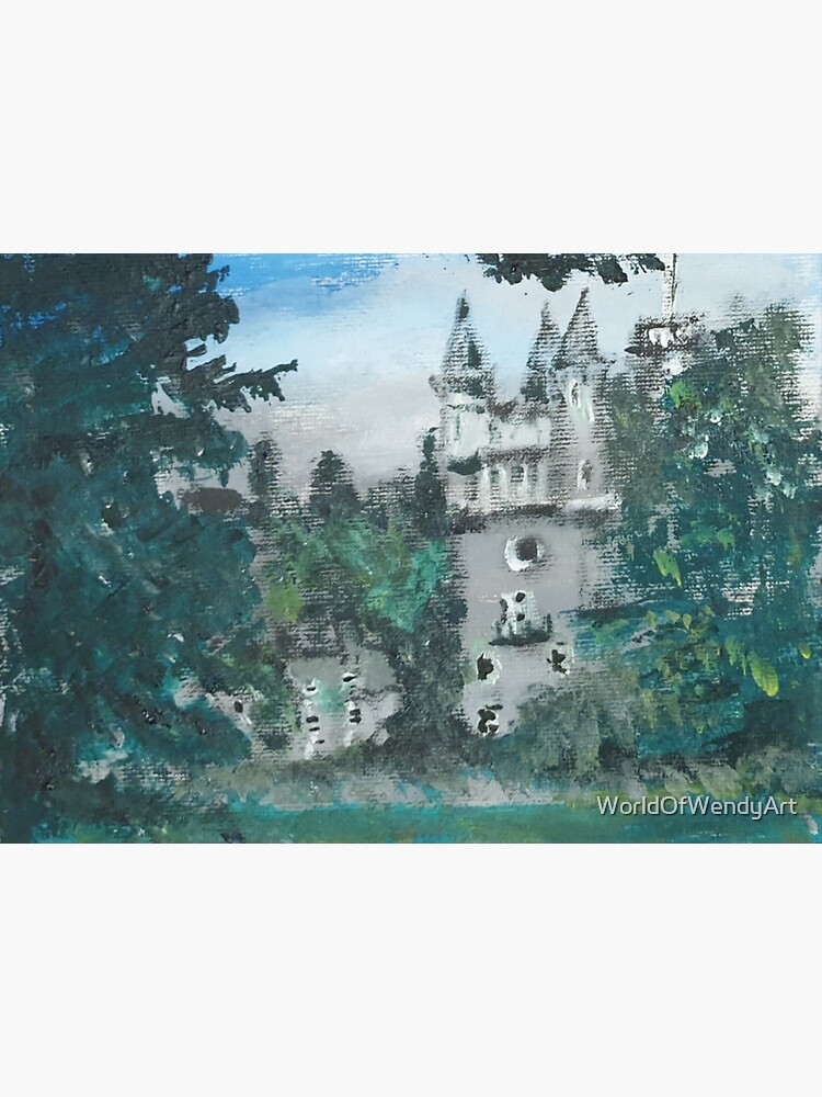 "Balmoral Castle a section of the castle on Balmoral Estate, Ballater