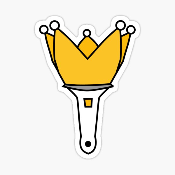 BIGBANG LIGHTSTICK WHITE Sticker