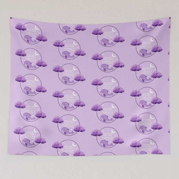 Item preview, BTS (BangTan) Zero O Clock Whale  designed and sold by LilMissRandom17.