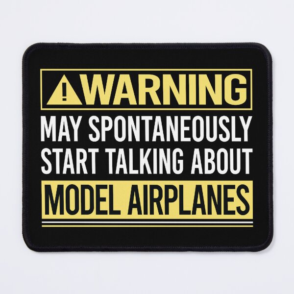 Item preview, Warning About Model Airplane Plane Planes Aircraft designed and sold by WrightTrouble.